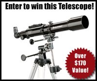 New Giveaway ~ Enter to Win a TELESCOPE for Your Homeschool!