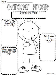 FREE Reading Resources: Character Profile Printables - Homeschool Giveaways