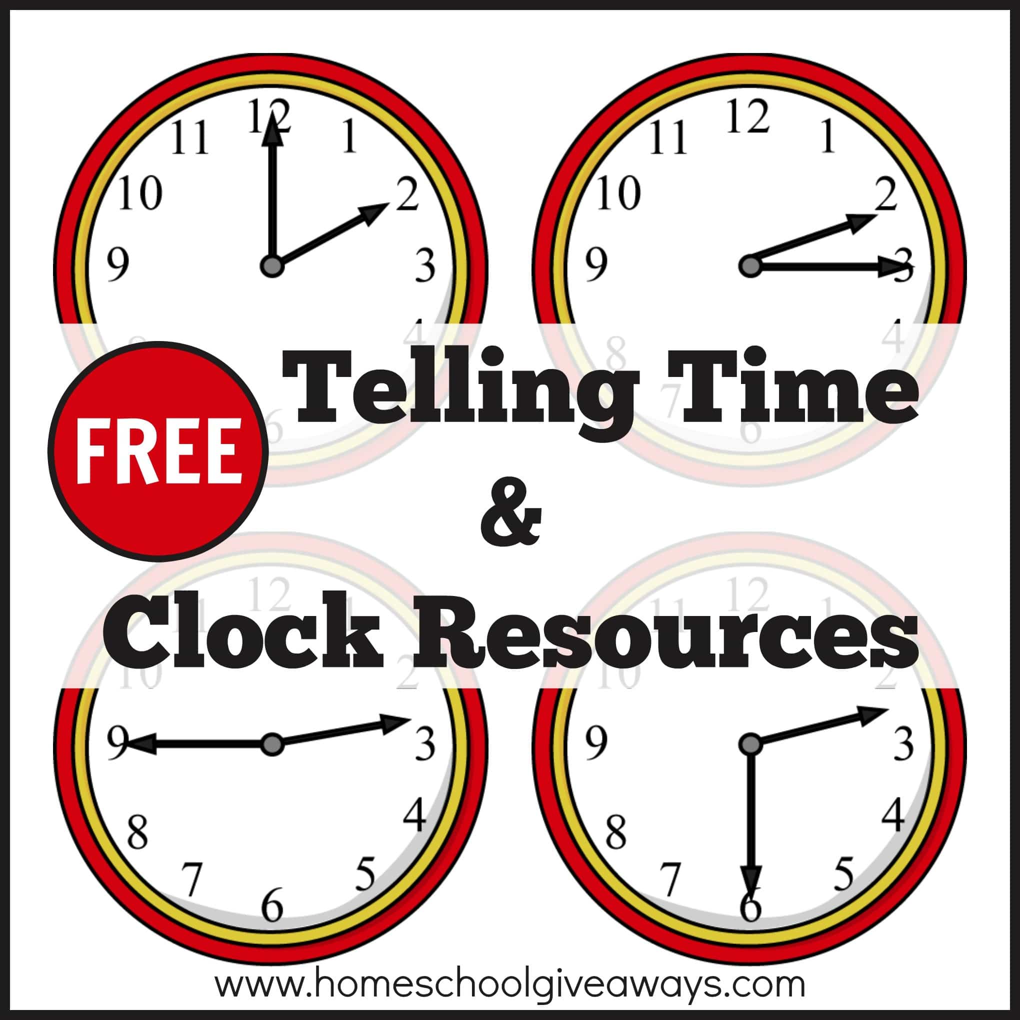 free-telling-time-and-clock-resources