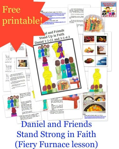 FREE Daniel And Friends Bible Lesson Printable free-daniel-and-friends-bible-lesson-printable