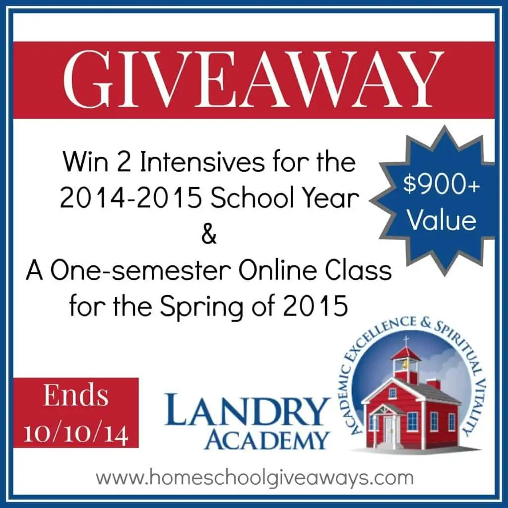 Landry Academy Giveaway 2