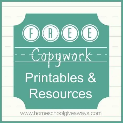 FREE Copywork