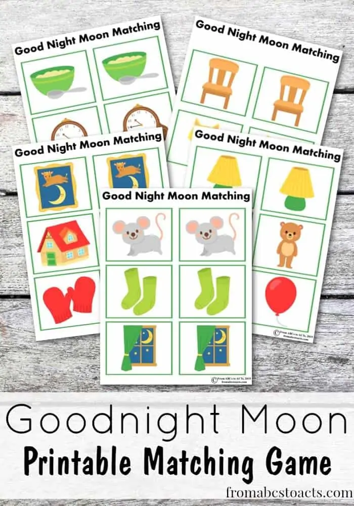 Good-Night-Moon-Matching-Printables