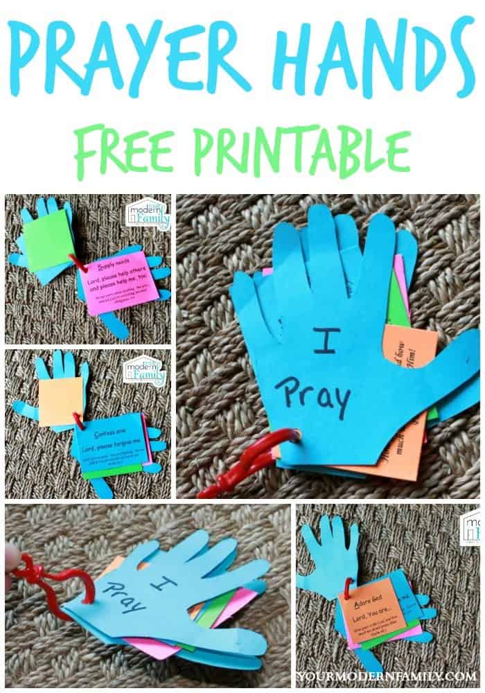 Praying Hands Craft Printable