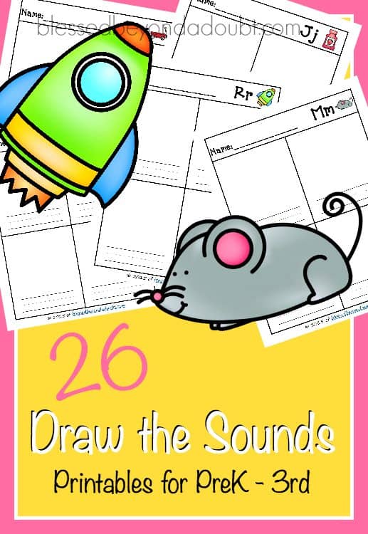 FREE “Draw the Sounds” Worksheets