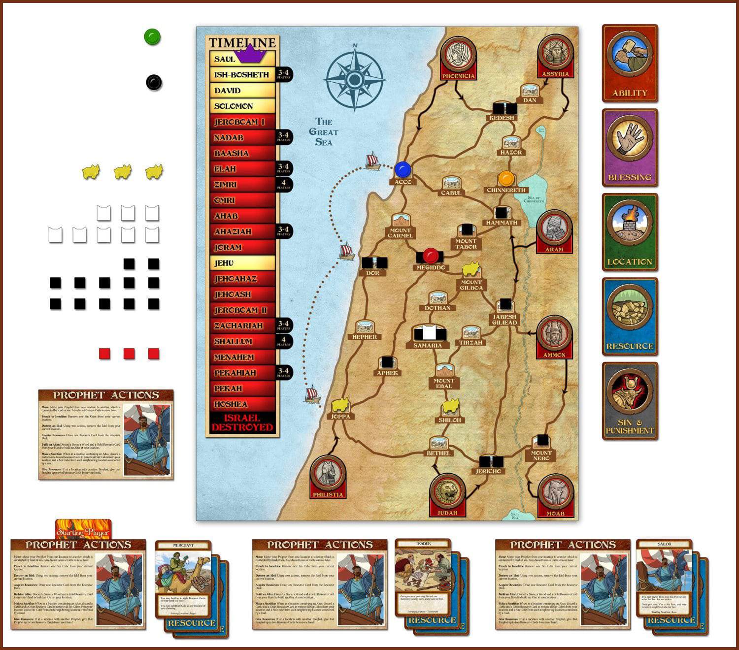 Kings of Israel Board Game Giveaway and FREE Bible Studies!