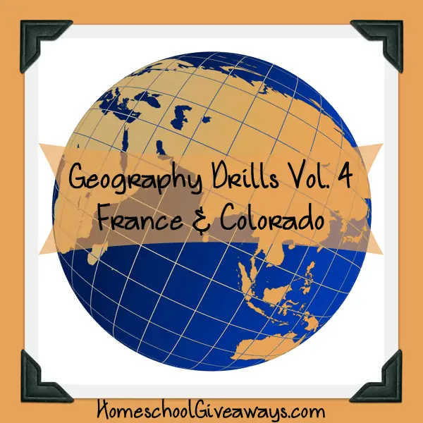 Free Geography Drills Volume 4 - France and Colorado
