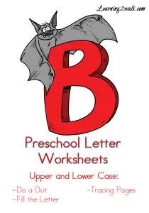 Preschool-Letter-Worksheets-B