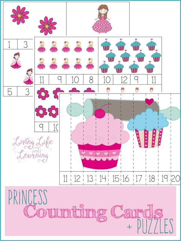 free-princess-counting-activities