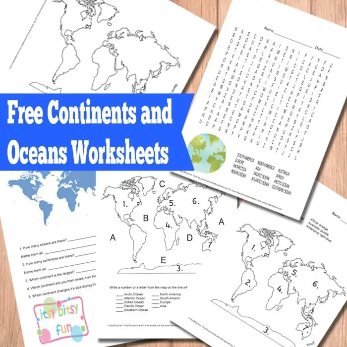 oceans-continents