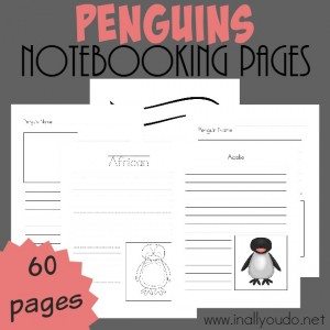 FREE Penguins printables for all ages