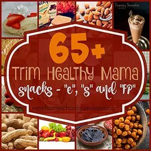 Snacks can make or break your day. But having a list handy to glance at and grab items in your pantry makes all the difference. Check out these 69 THM approved snacks! :: www.homeschoolgiveaways.com