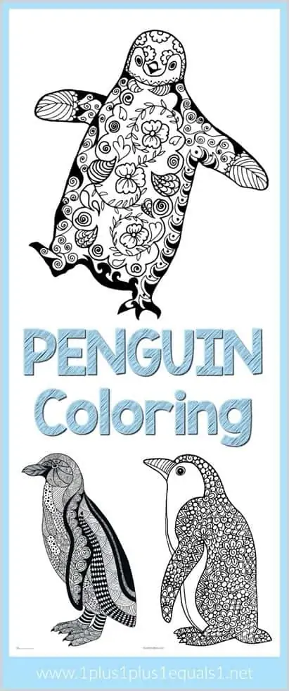 Penguin-Doodle-Coloring-Pages