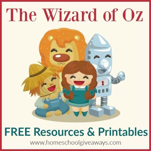 The Wizard of Oz FREE Resources and Printables