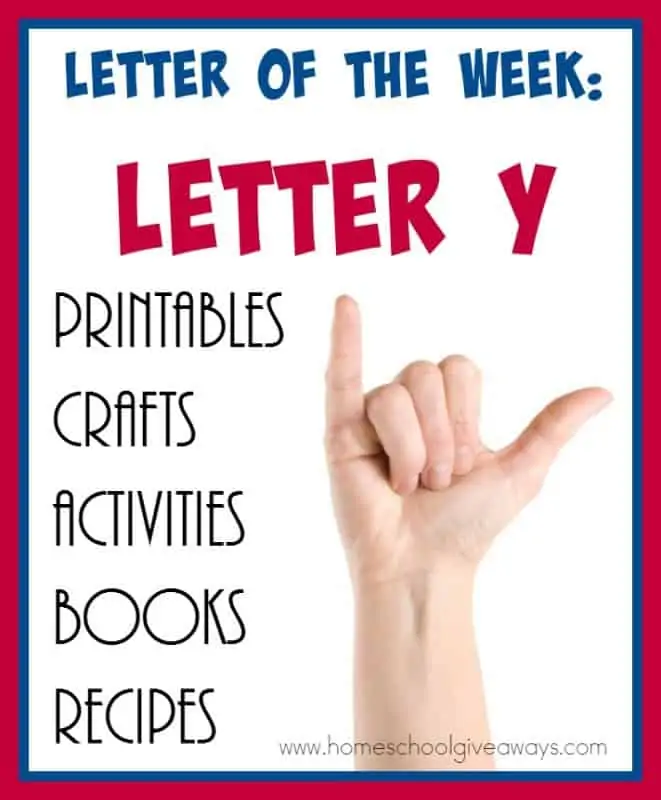 Make learning the Letter "Y" fun and exciting with these AWESOME resources! From {free} printables to crafts to activities to books and recipes! :: www.homeschoolgiveaways.com