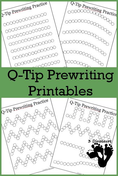 Pre writing examples image