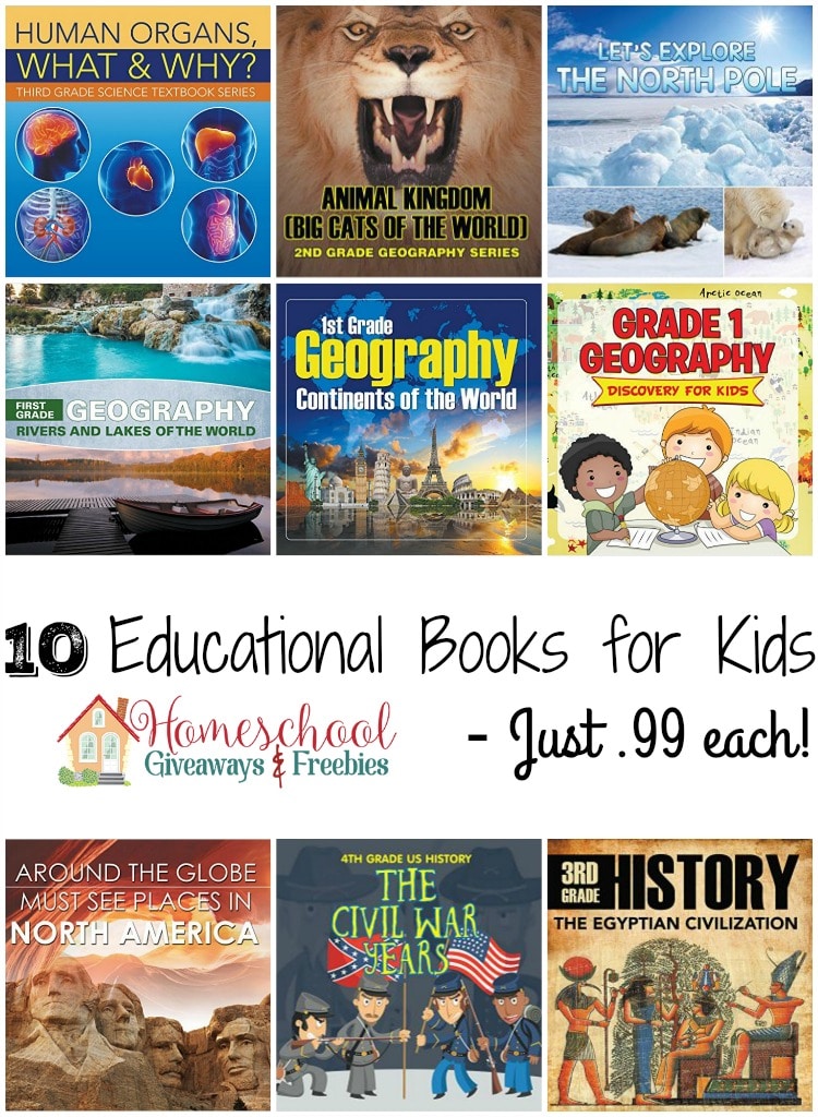 10 Educational Picture Books for Kindle {Just 99¢ Each}