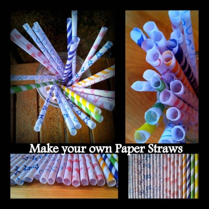 Make Your Own Straws with FREE Printable Template