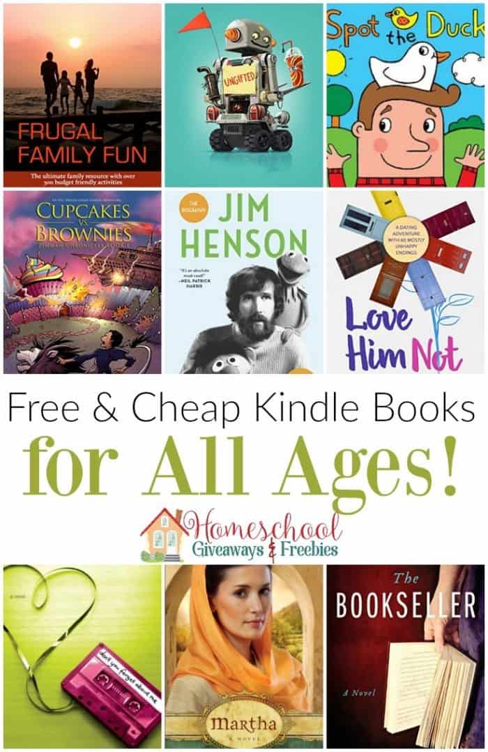 Free and Cheap Kindle Books for All Ages