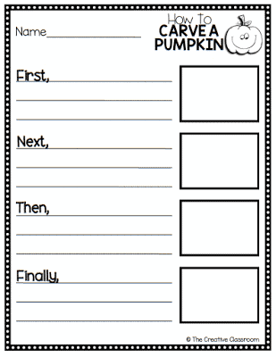 FREE Pumpkin Creative Writing Printable