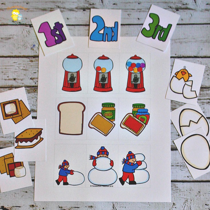 Free Printable Sequencing Cards for Preschoolers