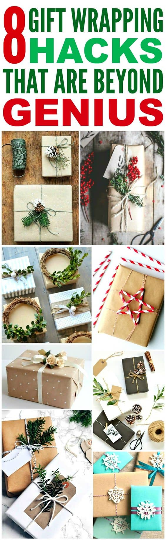 8 Gift Wrapping Hacks That Are Beyond Genius