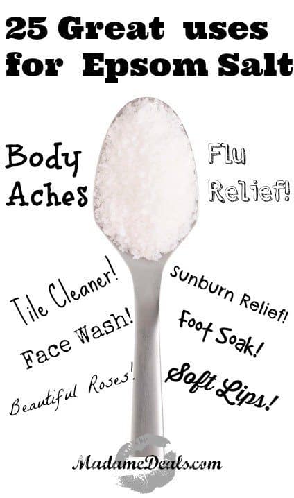 25 Great Uses For Epsom Salt