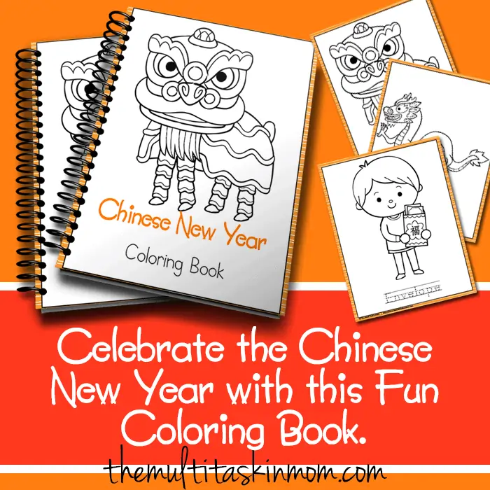 Chinese New Year Coloring Book Fun
