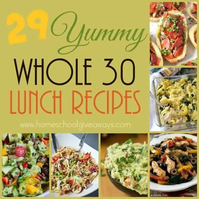 Trying to stick to your Whole30 lifestyle, but need some variety? Check out these delicious lunches. :: www.homeschoolgiveaways.com