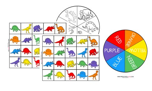 FREE Dinosaur Preschool Printables