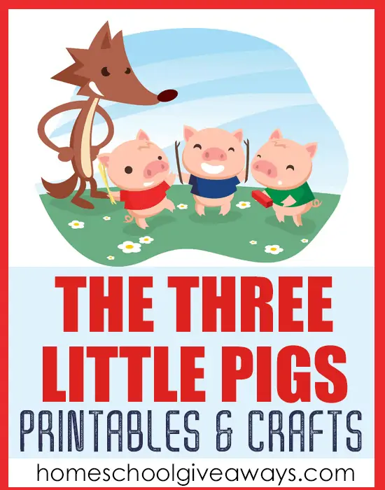 The Three Little Pigs Printables and Crafts
