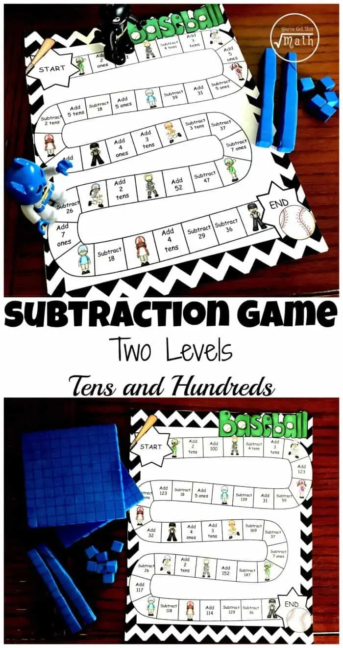 subtraction-Game-two-levels-tens-and-hundreds