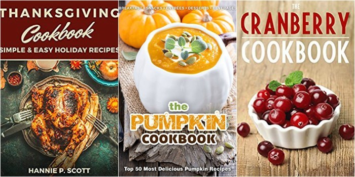 12 Free and Cheap Kindle Cookbooks for Fall
