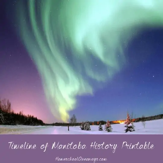 Timeline of Manitoba History