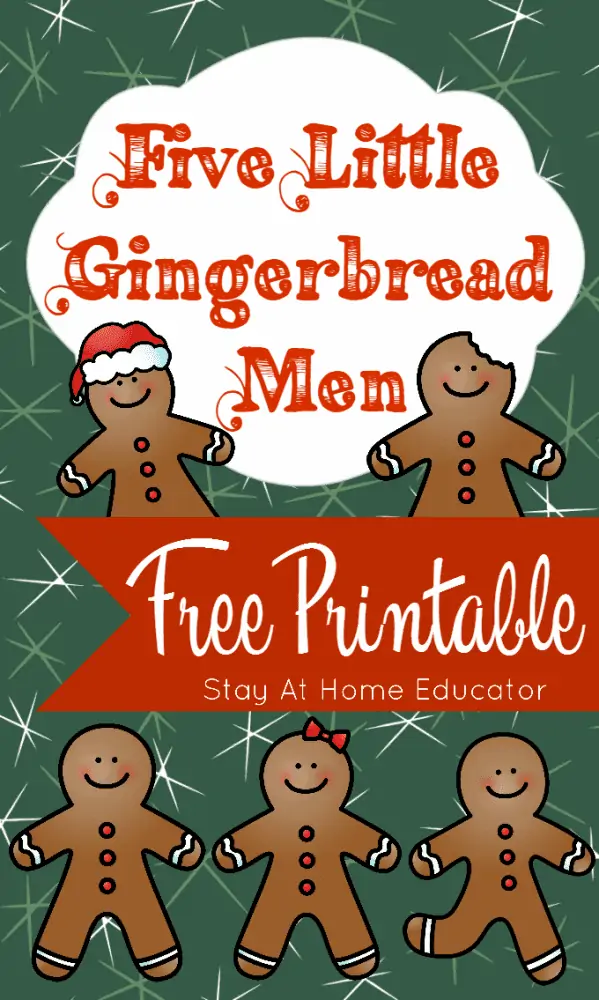 Five-Little-Gingerbread-Men-Free-Printable-599x1000