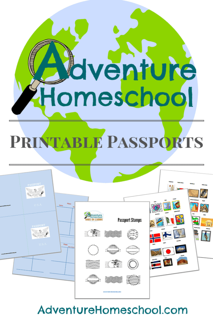 FREE Printable Passports And Country Stamps