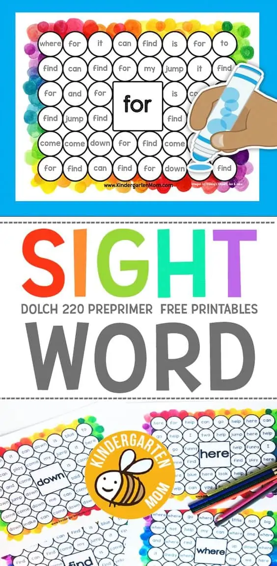 sightwordprintabls