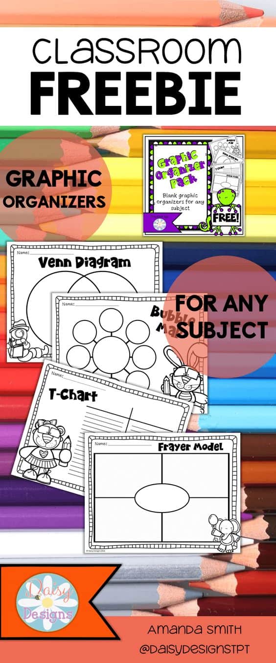 Graphic Organizers (FREE Printables)