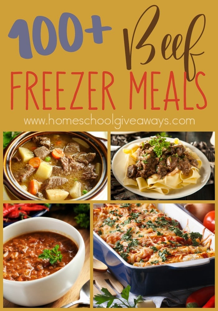 100+ Beef Freezer Meals