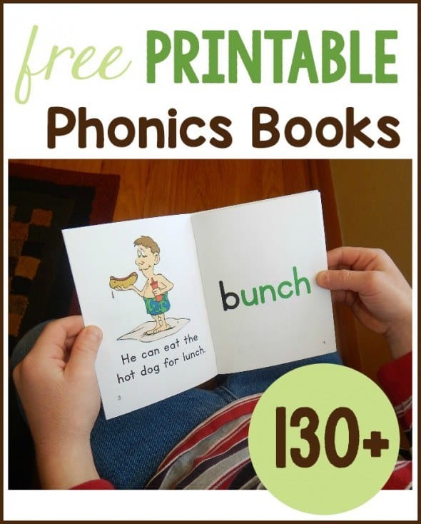 24 Sets of FREE Printable Phonics Books