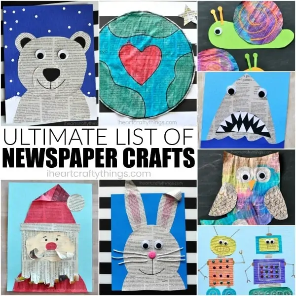 ultimate-list-newspaper-craft-ideas-2