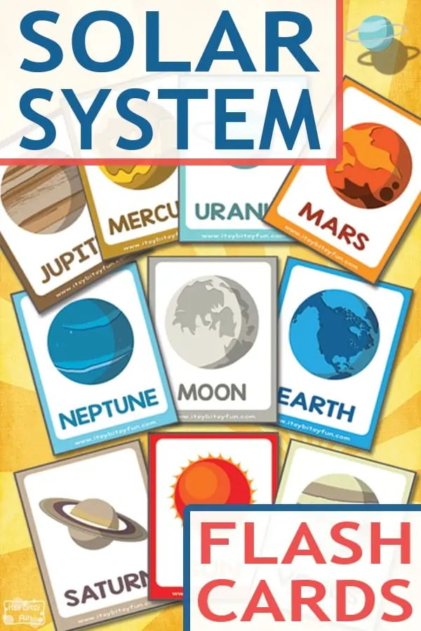 Lovely-Free-Solar-System-Flashcards