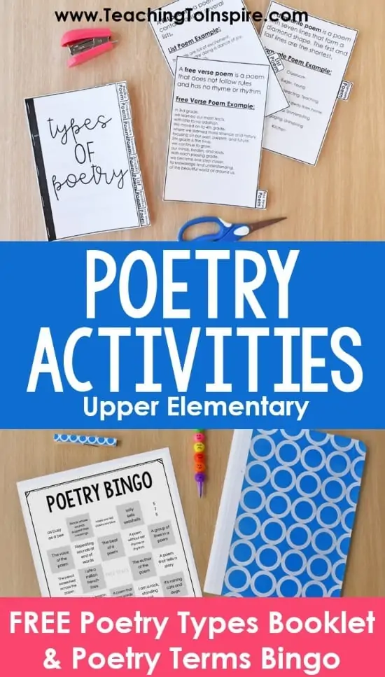 poetry-activities-upper-elementary-poetry-month-pin