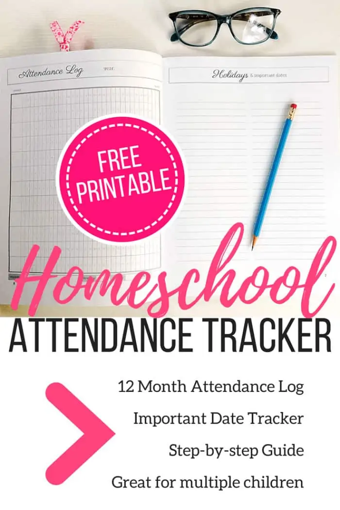 Homeschool Attendance Tracker