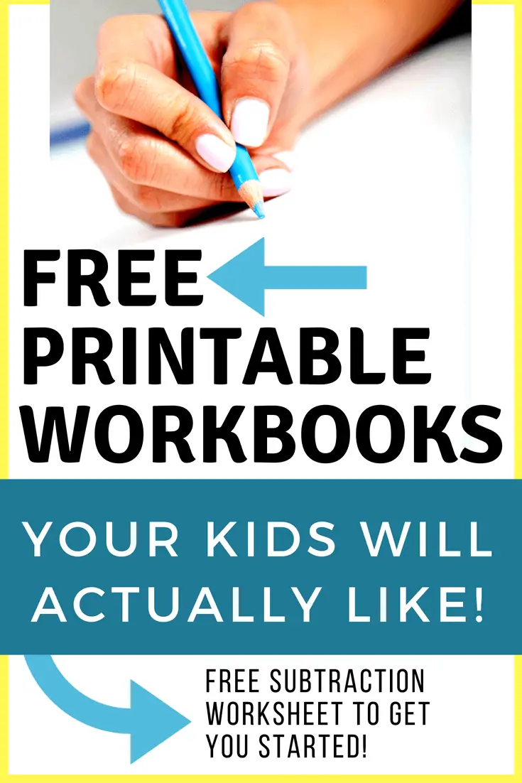 Free Printable Workbooks for Homeschool