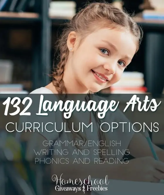 132 Language Arts Curriculum Options