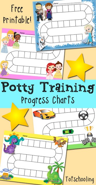 Potty-Training-Progress-Reward-Charts