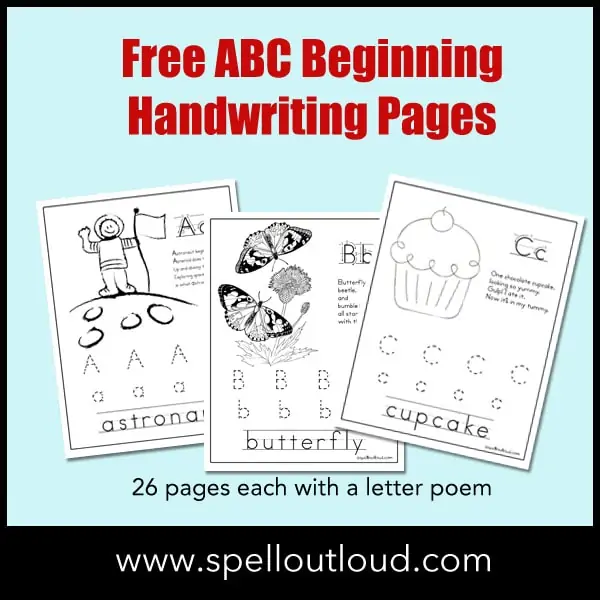 ABCBeginningHandwritingPages
