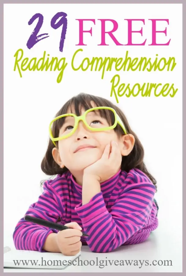 Teaching your child to read is just the first step. They also need to learn how to process the words, understand their meaning and reconcile them to what they already know. This is called Reading Comprehension. Check out these FREE Resources to help you get started! #reading #homeschoolers #homeschooling #hsmoms