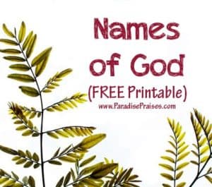 FREE Names of God Printable Word Search - Homeschool Giveaways